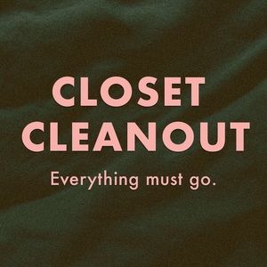 Closet Cleanout